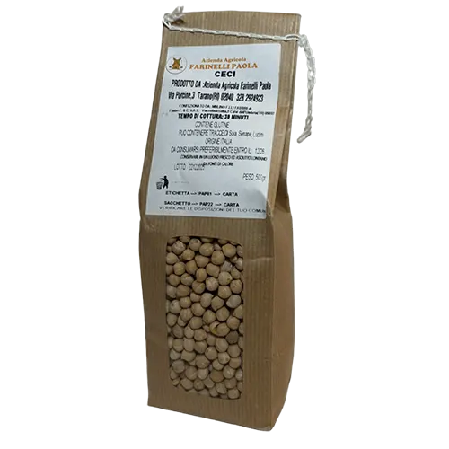 Ceci confezione da 500g Azienda Agricola Farinelli