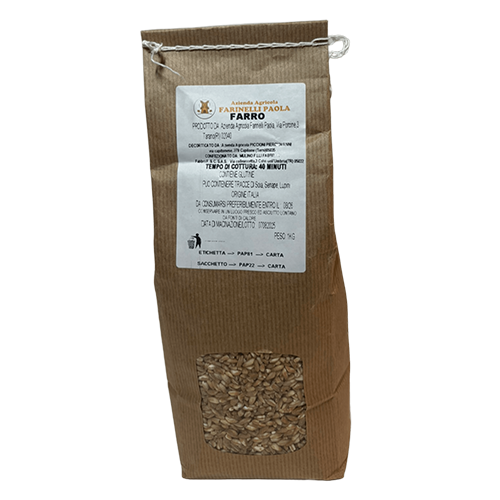 Farro confezione da 1kg Azienda Agricola Farinelli